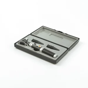 OTOSCOPIO F. OPTICA LED (LUZ BLANCA) C/ ESTUCHE VISOR AMPLIO