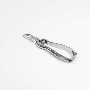 ALICATE PARA UÑAS 13.5cm Cóncavo con Gusano y Traba