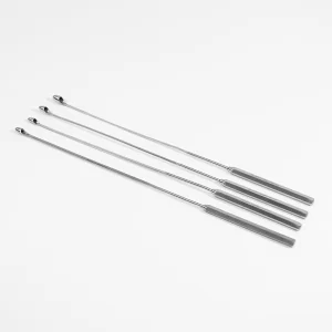 CURETA DESJARDINS 6 A 9 MM. 30 CM. (JUEGO X 4 PZAS.) (P/ VIAS BILIARES)