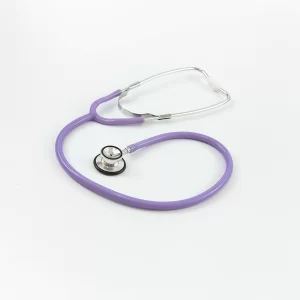ESTETOSCOPIO DOBLE CAMPANA ANTI-FRIO PEDIÁTRICO LILA TENSO