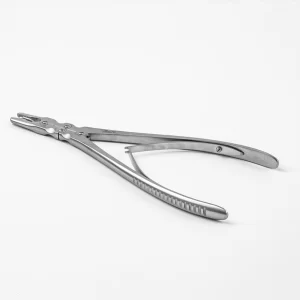 PINZA GUBIA DOBLE ARTICULADA ROTTGEN RUSKIN 5mm 23cm Recta