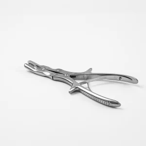 PINZA GUBIA DOBLE ARTICULADA STILLE LUER 10mm 22cm Curva