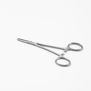 PINZA HALSTEAD 12.5cm c/Diente Recta