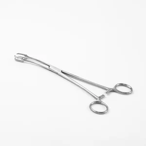 PINZA SCHRODER (CUELLO UTERINO) 24cm 2x2 Diente(s) Curva Sobre el Plano