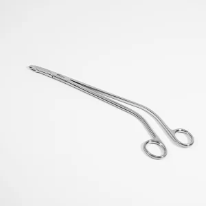 PINZA BIOPSIA TISCHLER 27 CM. (ACODADA EN LAS ANILLAS) (UTERINA)