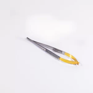 PORTA AGUJA CASTROVIEJO TC/WIDIA 18cm Curvo