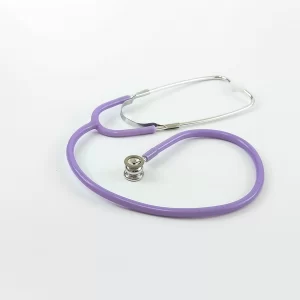 ESTETOSCOPIO DOBLE CAMPANA ANTI-FRIO NEONATAL LILA TENSO