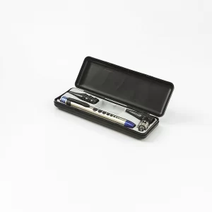 KIT DE DIAGNOSTICO C/ CABEZAL OTOSCOPIO MANGO ALUMINIO C/ ESTUCHE Y LINTERNA BELMED