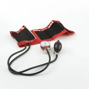 TENSIOMETRO ANEROIDE (LATEX) ADULTO ROJO TENSO